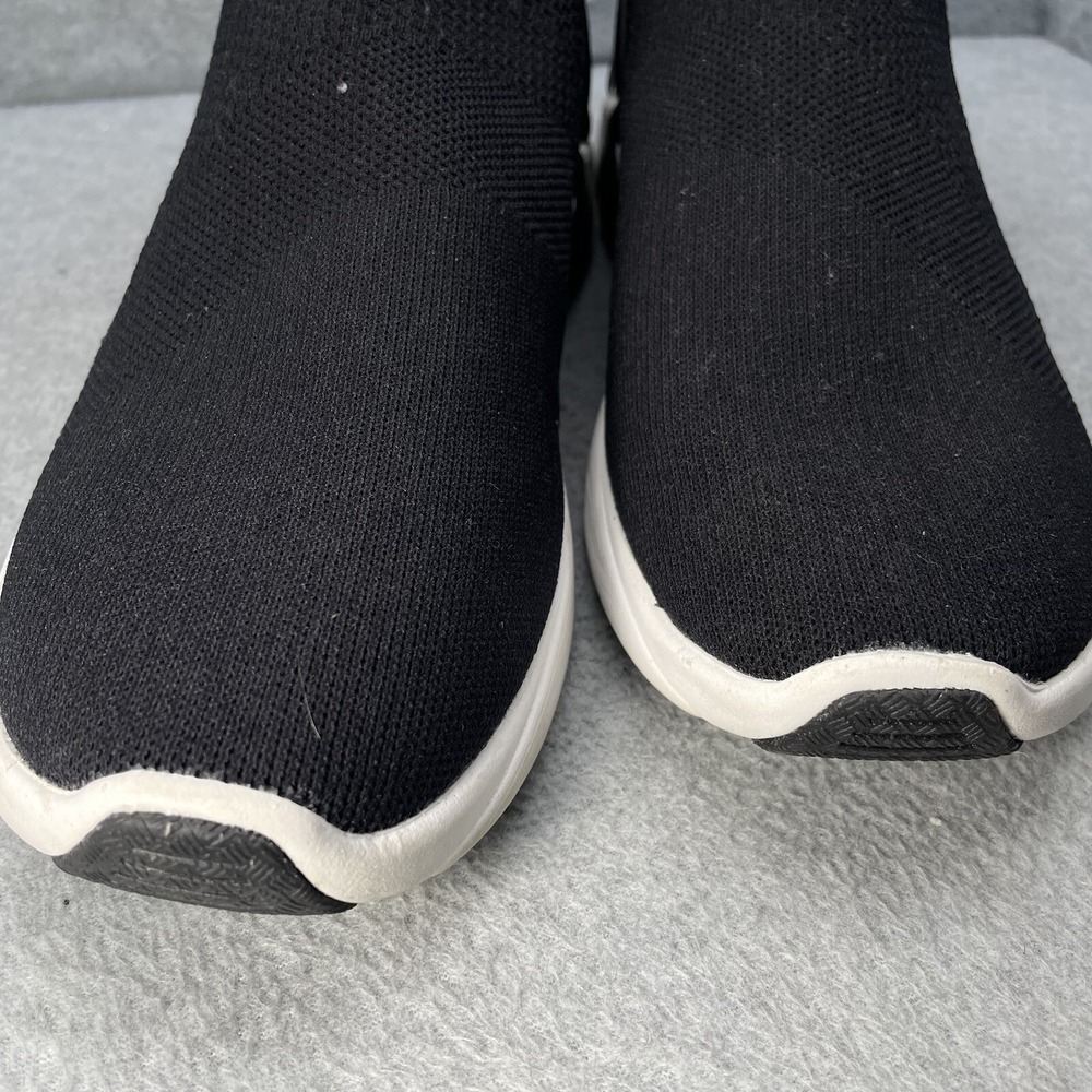 Mark Nason Women's A-Line Daze Size 8.5 Black Knit High Top Slip On Sneakers - Picture 3 of 9